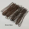 40pcs-brown