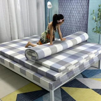 Sponge Mattress Foldable Slow rebound Tatami mat soft comfortable thicken 8/10cm Mattress Cover Bedspreads King Queen Twin Size