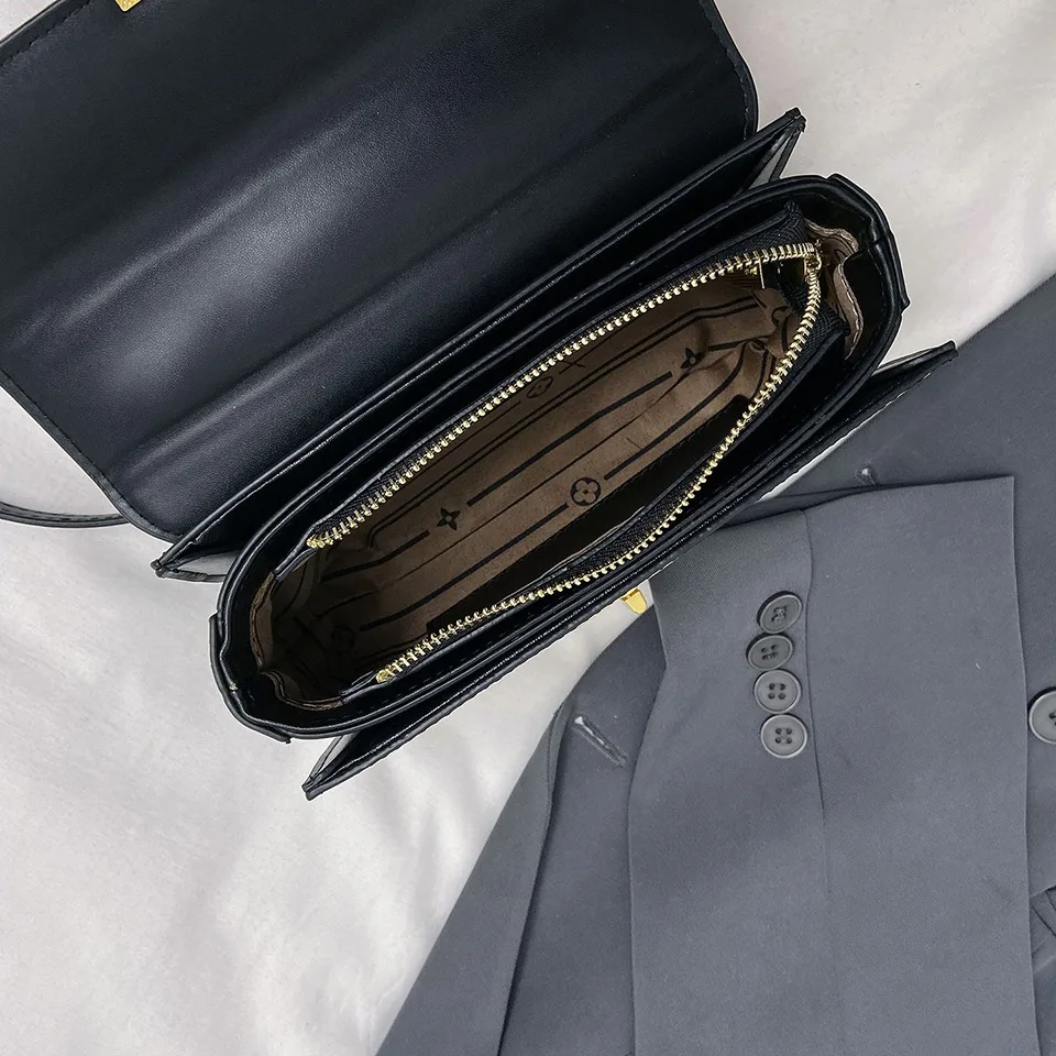 Letter Print Lock Luxury handbags Women Shoulder Bags Designer Crossbody Purses Handbag Chain Strap Clutch Bag 2025 New Small - Image 6