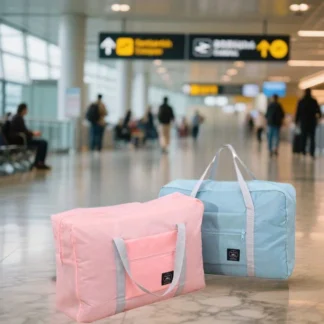 Foldable Travel Duffel Bag,Lightweight and Large Capacity Travel Bag,Sports Weekend Trip Overnigh Accessories,Moving Storage Bag