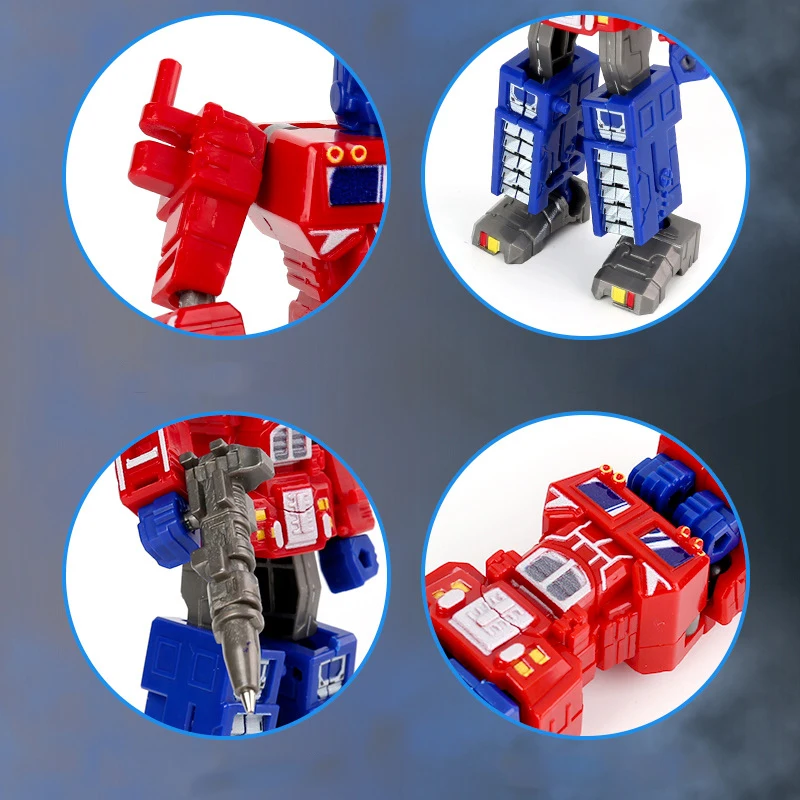 Transformation Robot Toy Deformable Ballpoint Pen Children Toys Writing 2IN1 Educational Action Figure Model Toys for Kids Gift - Image 4