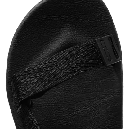 Thick Soles Platform Bottom Sandals Men Summer Adjustable Open Toes Sandals With Velcro Strap Teenager Sandal Soft Lightweight - Image 2