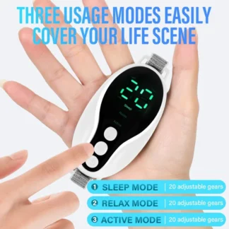 Handheld CES Sleep Aid Microcurrent EMS Pulse Device Hypnosis Insomnia Mental Stress Pressure Relief Anxiety Eliminat Relax