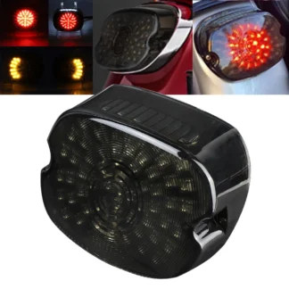LED Tail Light Motorcycle Plug and play Brake Turn Signal Rear Lights for Sportster Dyna Electra Glide Road Touring Softail