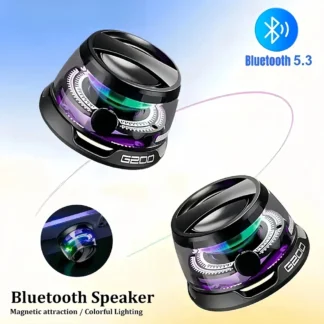 Bluetooth 5.3 Speaker Mini Speaker Portable Magnetic Speaker Multifunctional RGB Speaker for PC Macbook XIAOMI HUAWEI iPhone