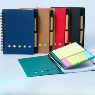 1PC set of Kraft paper sticky notes for free and easy to carry very suitable for sticky notes for going out