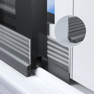 1-4Pcs Self Adhesive Window Seal Strip Adjustable Thickness Triple Windproof Anti-Cold Weatherstrip TPE Soundproofing Door Seal