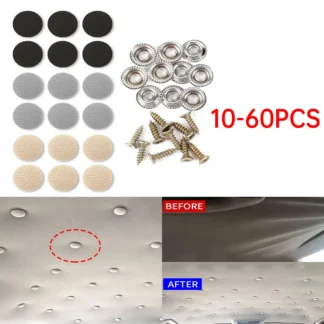10-60X Car Roof Fasteners Roof Cloth Fall Off Repair Buckle Interior Roof Buckles Headliner Ceiling Cloth Fixing Screw Fastener