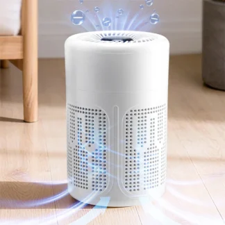 Air Purifier Smoke Odor Negative Ion Generator USB Portable Air Cleaner for Household HEPA Filter Efficient Purifying Air