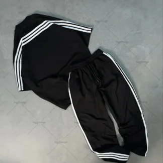 American Retro Harajuku Casual Loose Men's Suit American High Street Fashion Clothing Street Hip-hop Fashion Goth Cotton T-shirt