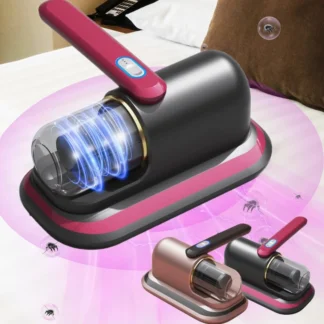 Mattress Vacuum Cleaner Wireless Dust Removal with UV Light Portable Home Car Handheld Vacuum Mite Remover for Mattresses Sofas