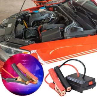 Portable Car Battery Jump Starter Jump Box Lithium Battery Converter - Compact Power Pack for Emergency Vehicle Starting
