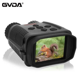 GVDA Night Vision Binocular Infrared Digital Hunting Camping Telescope Day Night 4X Zoom 300m 1080P HD Mini Night Vision Goggles