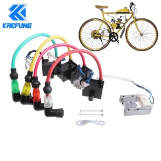 Motorcycle CDI Ignition Coil Magneto For Motorized 49cc 60cc 80cc 2-Stroke Engine Bicycle Motorized Bicycle Bike Accessories