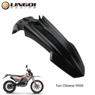 LINGQI RACING Motorcycle Front Fender Mudguard Guard Plastic Body Cover Protection For Chinese YH50 Dirt Pit Bike Motocross