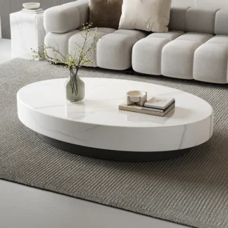 Italian Minimalist Coffee Table Neutral Luxury Trendy Nordic Coffee Table Unique European Show Designer Modern Mesa Auxiliar