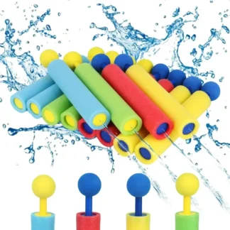 4pcs Water Blaster Water Guns Shooter Portable 4 Colors 30ft Range Foam Water Gun Summer Swimming Pool Pool Accessories