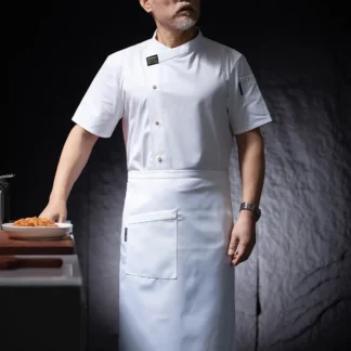 Chef Uniform Unisex Cook Work Clothes Hotel Kitchen Work Costume Uniforms Cook Shirt for Male Chef's Jacket Waiter Overalls
