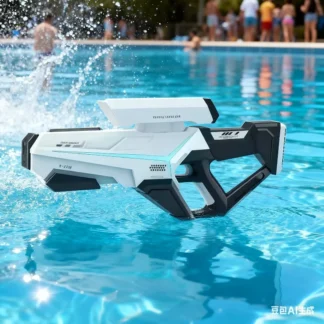 Upgrade Electric LED Water Gun Toy Automatic Continuous Shooting Water Pistol Spayer Blaster Pool Outdoor Toys for Kids Adult