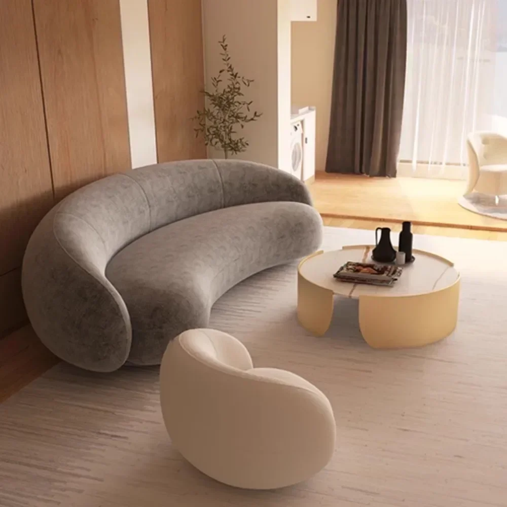 Round Luxury Coffee Tables Metal Low Patio Outdoor Hall Hotel Coffee Tables Center Entryway Muebles De La Sala Home Furniture - Image 4