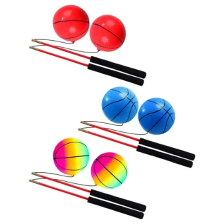 Exercise Ball Anti Slip Foam Handles, Stretch Arm and Shoulder, Fitness Balls for Park, Elderly, Adults Children