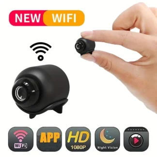 New X5 Mini Camera 1080P HD Night Vision Lightweight Portable Wireless Surveillance Camera with Motion Detection WiFi