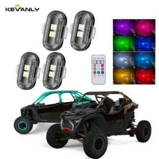 RGB Led Aircraft Strobe lights LED Flash Position Wireless Light Aircraft Airplane Helicopter Warning Lights ATV&UTV Accessories