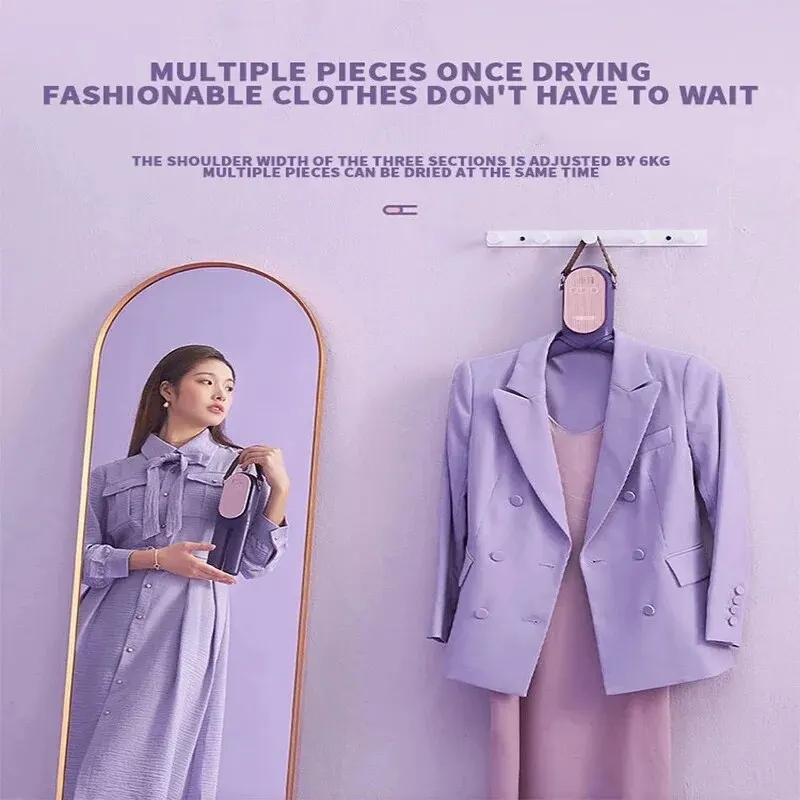 Portable Dryer Folding Drying Clothes Rack Heat By Shoe Drying Machine Small Folding Clothes Rack Efficient and Unique - Image 3