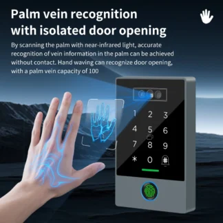 ​TTLOCK Home Security Visual Intercom Face Recognition Fingerprint WiFi Intelligent 13.56MHz Waterproof IP67 Access Control​ K3D