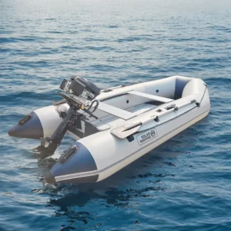 SOLAR MARINE 2.7M PVC Inflatable Assault Fishing Boat Racing Boats and Kayak Safety Portable IB for Adult Outdoor Watersport