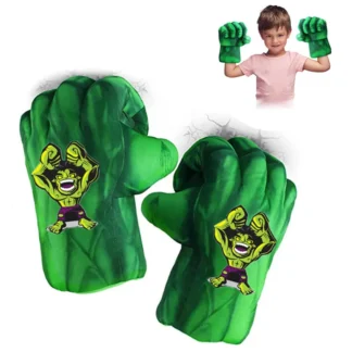 Kids Superhero Gloves with Foam Fists Fun Party Game Gift for Movie Character Cosplay Birthday Gifts for Boys and Girls Toy