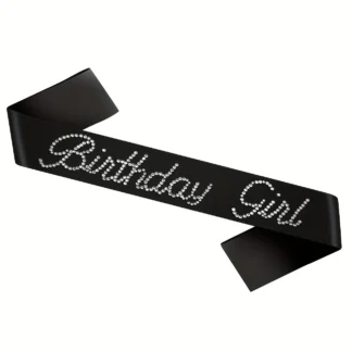 Birthday Girl Glitter Sash Fun Birthday Party Decorations Sash Birthday Photobooth Props for Birthday Party Supplies Cute