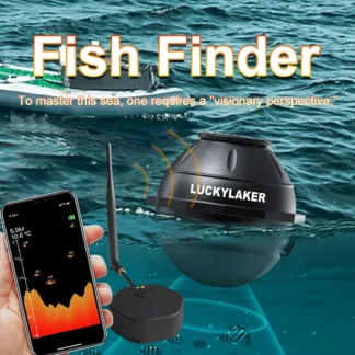 LUCKY FF916 WiFi Fish Finder Enhanced Edition 120M Distance 45M Depth Wireless Fishing Suitable for iOS and Android Fish Finder