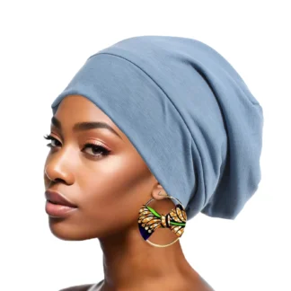 Indian Women Turban Satin Sleeping Cap Inner Hijab Hat Beanie Bonnet Muslim Bandana Hair Loss Headscarf Head Wrap Turbante Mujer
