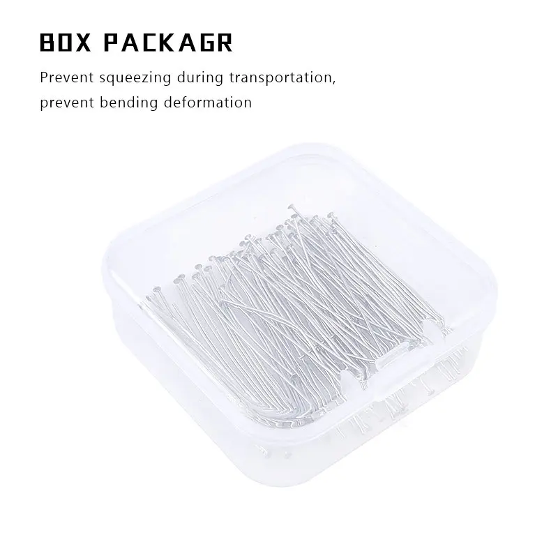20/25/30/40/50mm Stainless Steel Flat Head Pins Earrings Findings Needles For Jewelry Making Findings Accessories DIY Supplies - Image 6