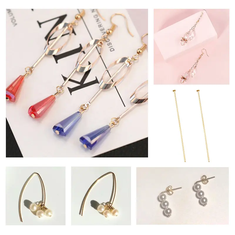 20/25/30/40/50mm Stainless Steel Flat Head Pins Earrings Findings Needles For Jewelry Making Findings Accessories DIY Supplies - Image 5