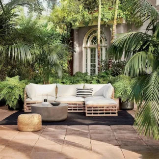 Luxury Designer Garden Furniture Sets Aesthetic Organizer European Portable Unique Creative Arredo Giardino Hotel Furniture