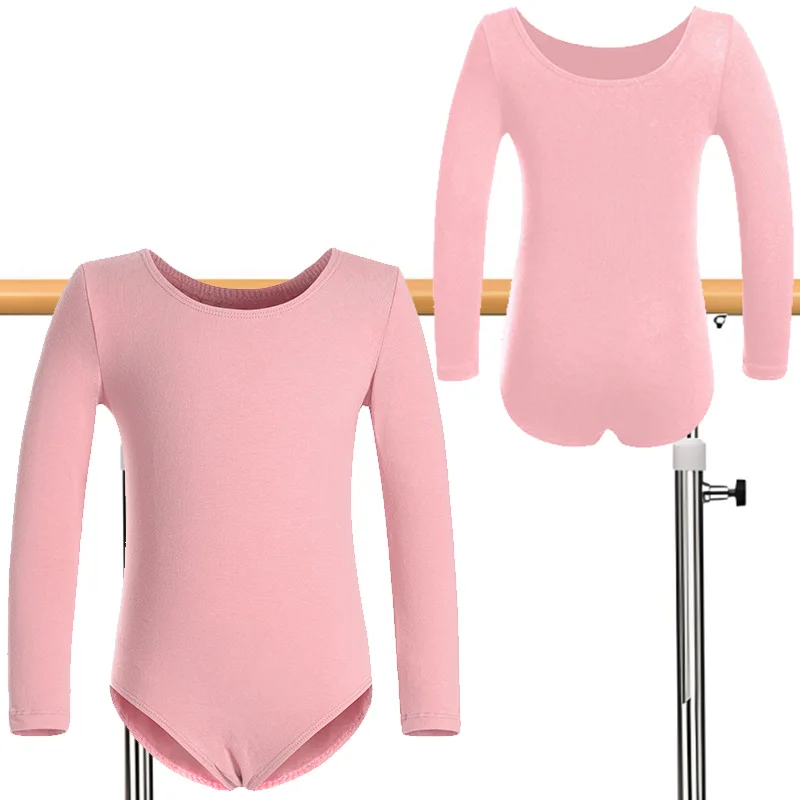 Girls Classic Team Basic Long Sleeve Ballet Dance Leotards for girl Gymnastics Dance Tops with Soft Lining Bodysuits Dancewear - Image 2