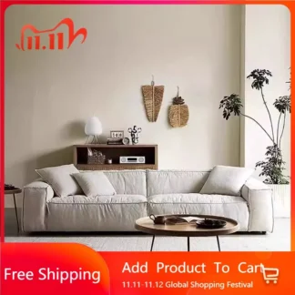 Modern Adults Sofa Comfortable Sleeper Living Room Elegant Sofas Nordic Floor Arm Designer Service Muebles Trendy Furniture
