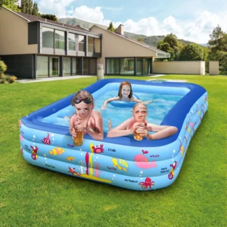 Swimming Pool 1PCS Indoor Large Game Inflatable Pool Long Kids Home Large Baby Toys Ocean Ball Pool