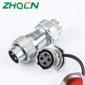 ZHQCN WF20 Highly Stable Copper Core Wire Connector Kit Waterproof & Dustproof Electrical IP67 For Machines And Equipment