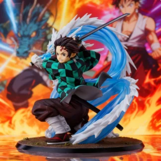 24cm High Anime Demon Slayer Blade Stove Door Charcoal Jiro High Quality Edition Model Box Set Handmade Toy Gift Anime Figure