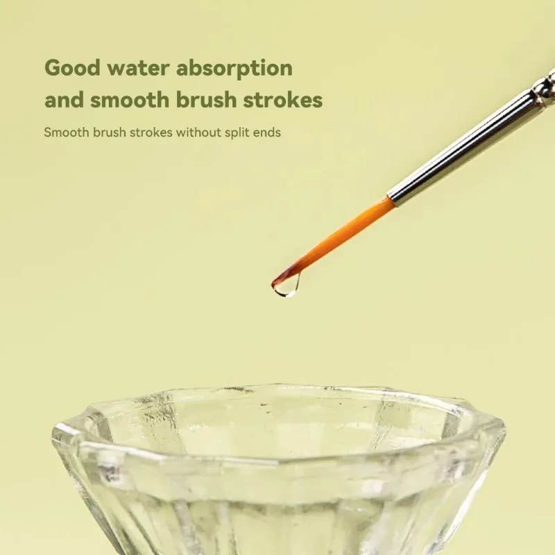 3/4/5/9PCS Superfine Hook Line Pens Nylon Hair Painting Pen Detail Outline Drawing Brushes Set Watercolor Paint Art Supplies - Image 4