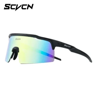 SCVCN Cycling Glasses MTB Bicycle Men Camping Golf Sunglasses UV400 Outdoor Sports Bike Driving Hiking Motorcycle Accessories