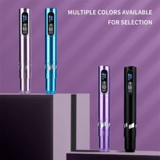 New 2pc Battery Tattoo Pen Wireless Power Tattoo Machine Professional Pen Tattoo Machine Makeup For Professionals And Beginners