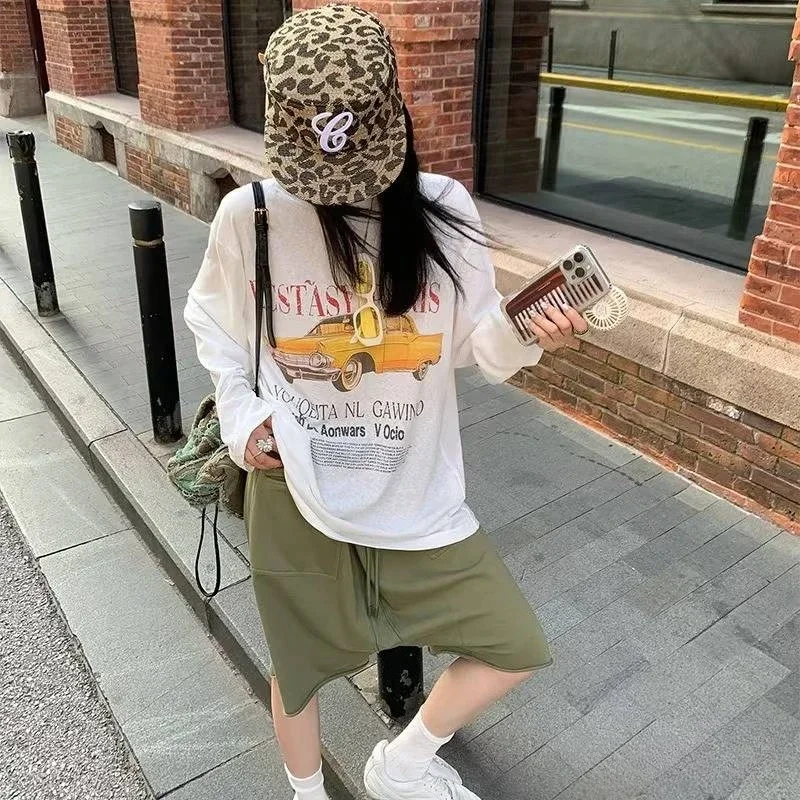 Y2K Flat Top Letter Embroidered Hats for Women Men Summer Autumn Casual Versatile Duckbill Leopard Flat Brim Baseball Cap Gorras - Image 2