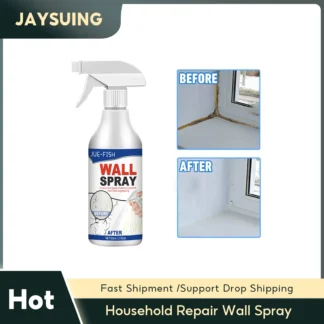 Wall Repair Spray Wall Crack Peeling Repair Mold Spot Stain Remover Interior Refurbishment Paint Waterproof Wall Mending Agent
