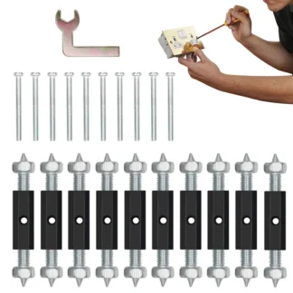 Cassette Repair Device 10 Pairs 86 Type Electrical Outlet Box Repair Device Portable Wall Switch Outlet Box Repair Tools 