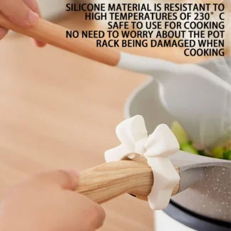 1PC Spoon Rest Kitchen Organizer For Fork Spatula Rack Spoon Holder Stand Tableware Storage Rack For Spoon Pot Lid Holder