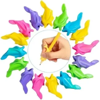 10-30Pcs Fish Pen Grip Holder Silicone Pencil Grasp Writing Correction Device for For Kid Child LearningAid Grip Stationery